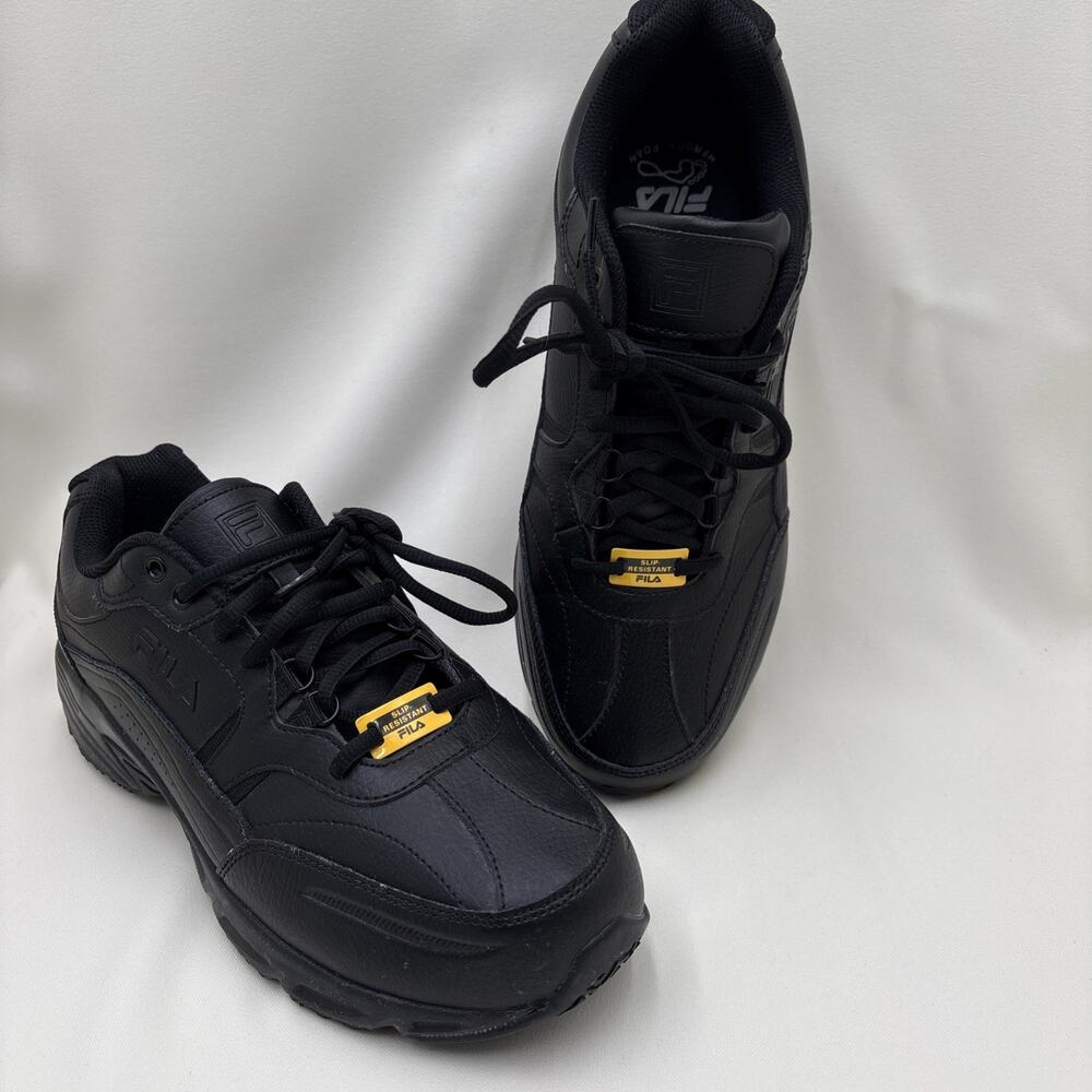 Fila Men's Memory Slip Resistance Workshift Shoe - Size 11EEEE